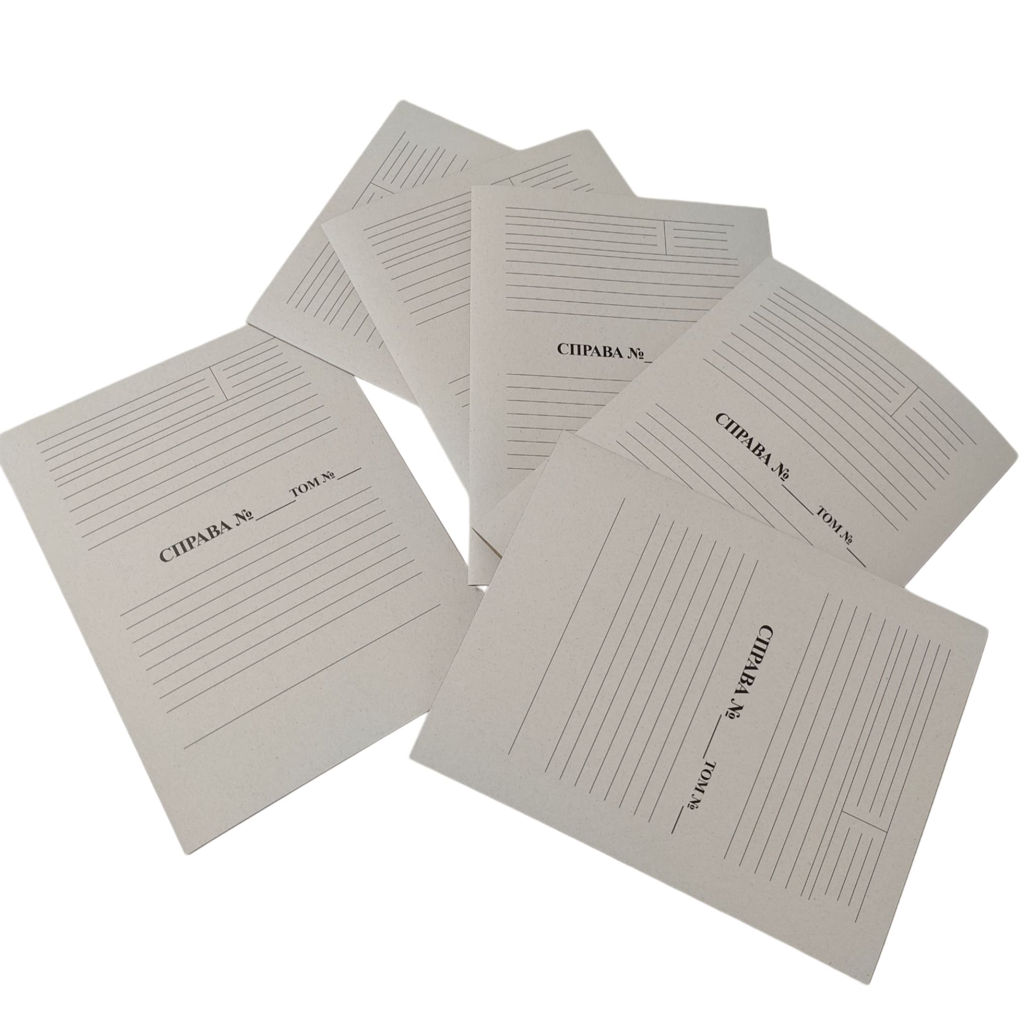 Архівна папка-листівка (для архіву) 320*230мм з титульною сторінкою, без зав'язок, корінець 20 мм ЮТЕК